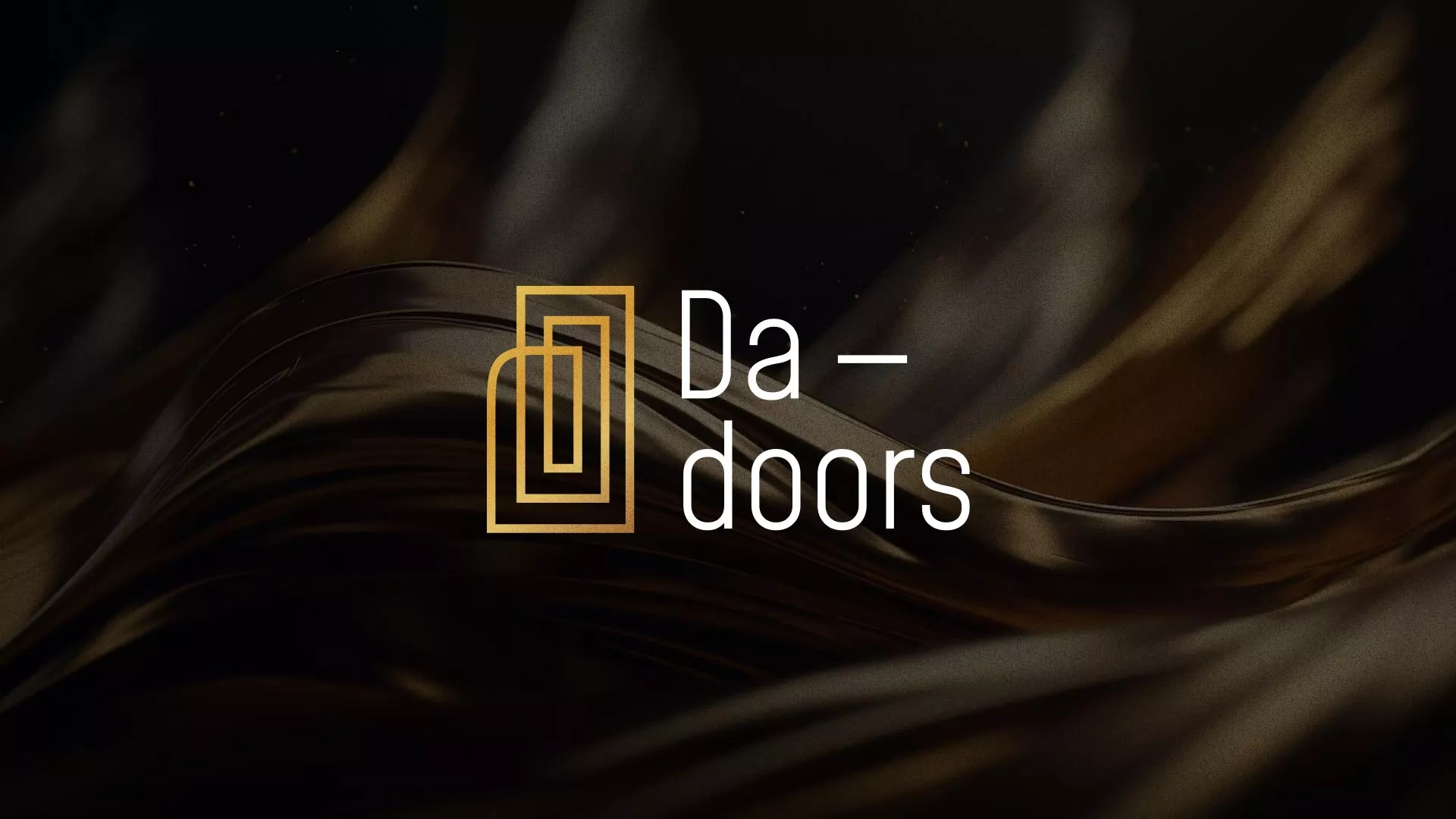 Разработка логотипа для компании «DA-DOORS» в Киришах